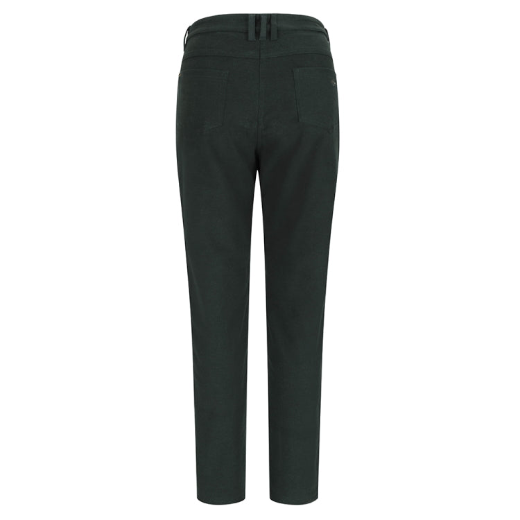 Hoggs of Fife Ladies Catrine Technical Stretch Moleskin Jeans - Forest ...