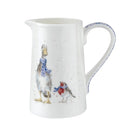 Royal Worcester Wrendale Jug - Christmas Duck and Robin