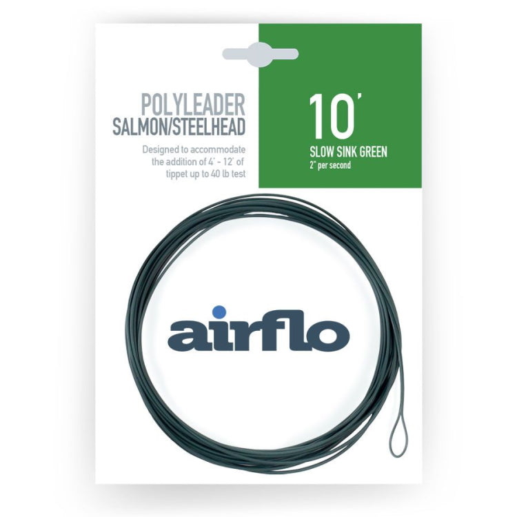 Airflo Polyleaders 10ft Extra Strong Salmon and Steelhead - Slow Sink