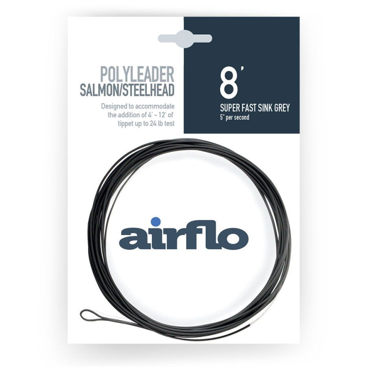 Airflo Polyleaders 8ft Salmon - Super Fast Sink