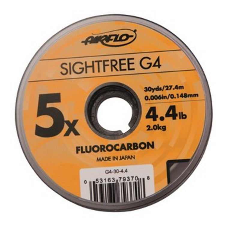 Airflo Sightfree G4 Fluorocarbon Leader 110YDS