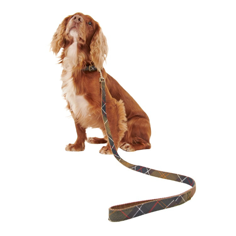 Barbour Tartan/Webbing Dog Lead