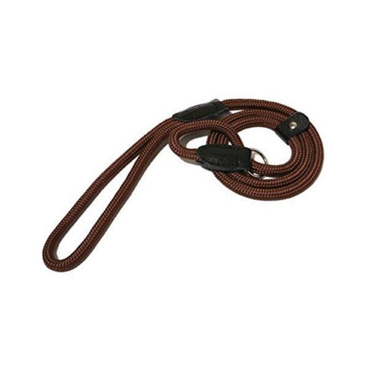 Rosewood Rope Twist Slip Lead - Brown