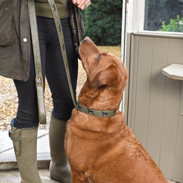 Sophie Allport Dog Lead - Forest Green