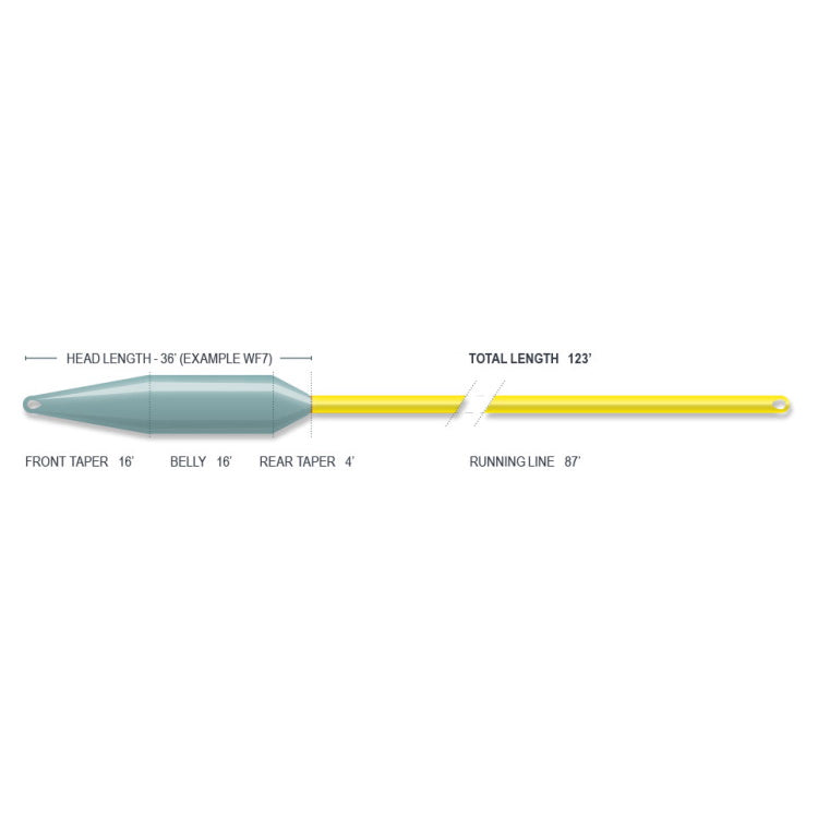 Airflo Superflo 40+ Extreme Short Head Line - Floating