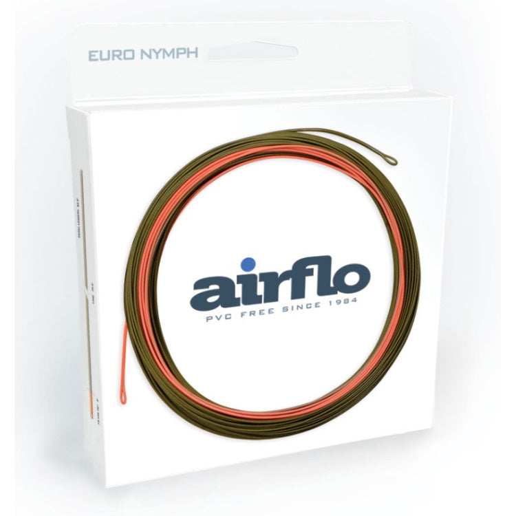 Airflo Euro Nymph Fly Lines - Olive