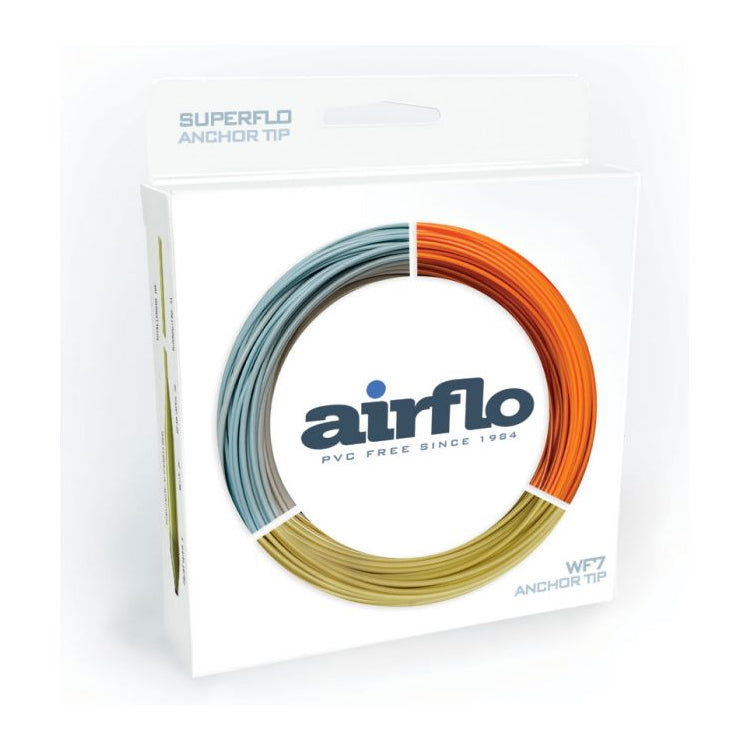 Airflo Superflo Anchor Tip Fly Line Floating 3FT Fast Inter/Anchor Tip - Olive/Lichen Green