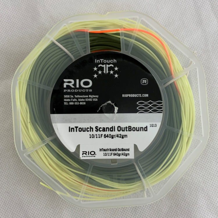 USED Rio InTouch Scandi Outbound Dark Green/Orange/Yellow 10/11F (011)