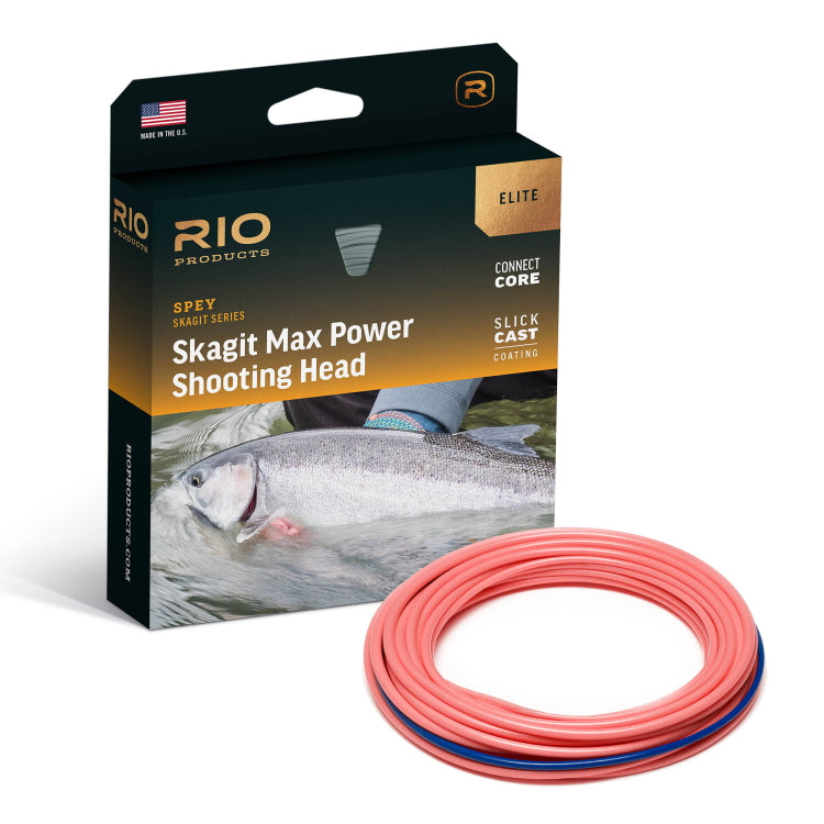 Rio Elite Skagit Max Power Shooting Head - Floating 6 Line 425gr