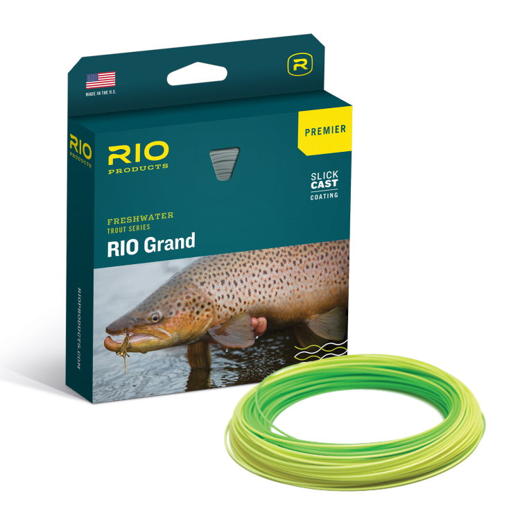 Rio Grand Premier Floating Fly Line - Pale Green/Light Yellow