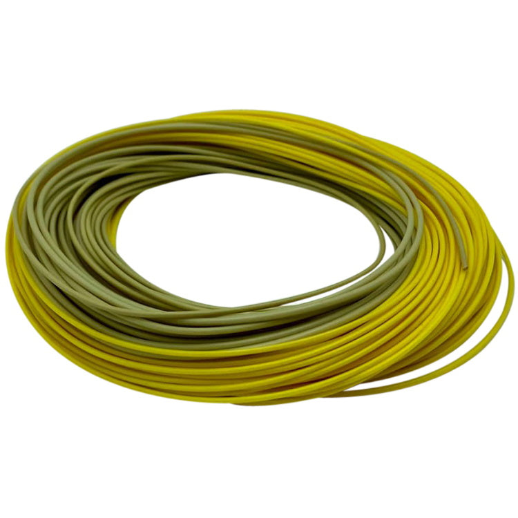 John Norris Ni1 High Performance Floating Fly Line - Yellow/Olive WF5