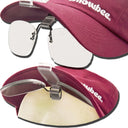 Snowbee Cap Peak Clip On Magnifiers
