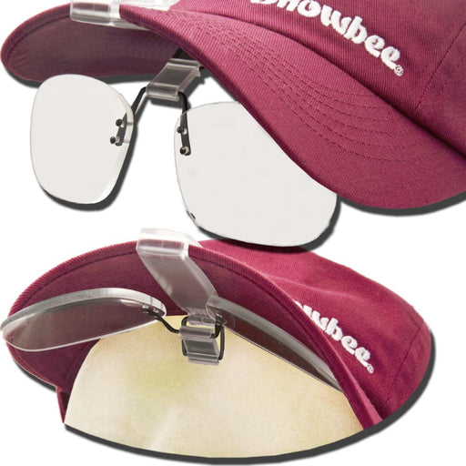 Snowbee Cap Peak Clip On Magnifiers
