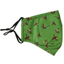 John Norris Country Face Mask - Green Pheasant