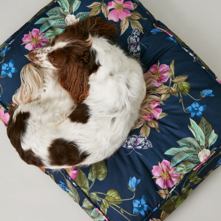 Joules Botanical Floral Dog Mattress John Norris
