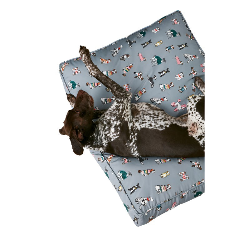Joules Rainbow Dogs Dog Mattress