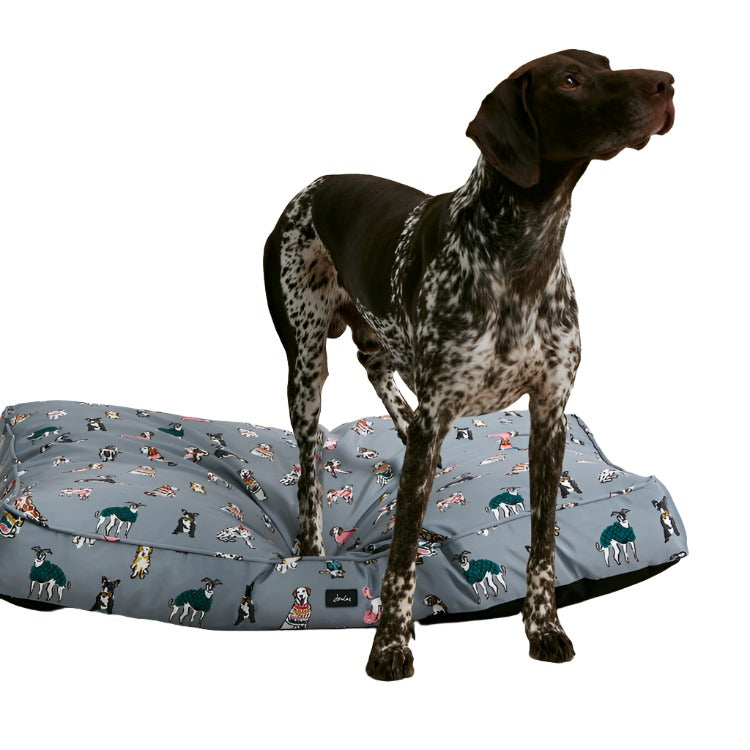 Joules Rainbow Dogs Dog Mattress