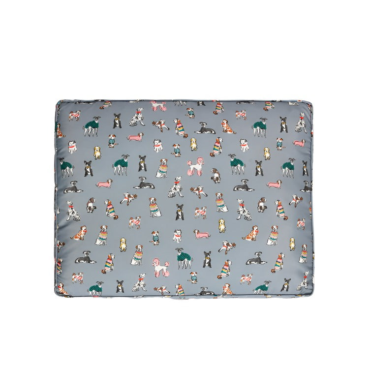 Joules Rainbow Dogs Dog Mattress