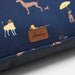 Joules Coastal Dog Print Pet Mattress