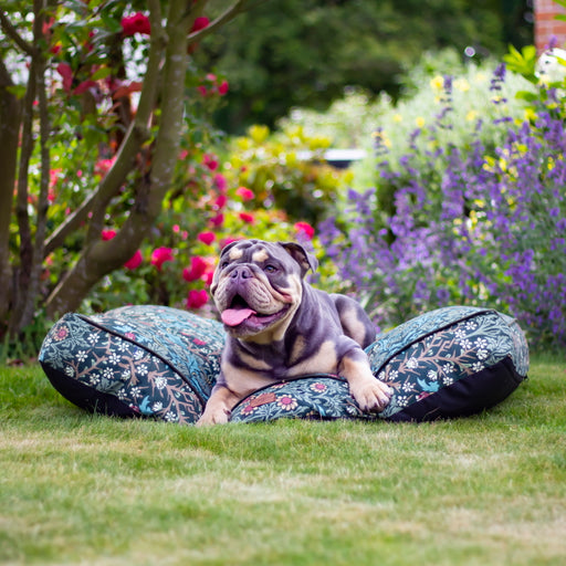 Morris and Co Pet Mattress - Blackthorn Print