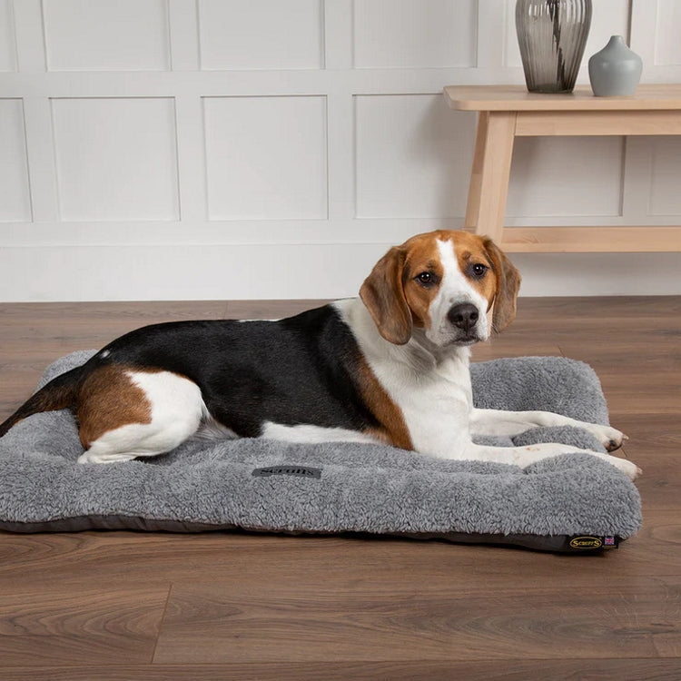 Scruffs Cosy Crate Dog Mat - Grey