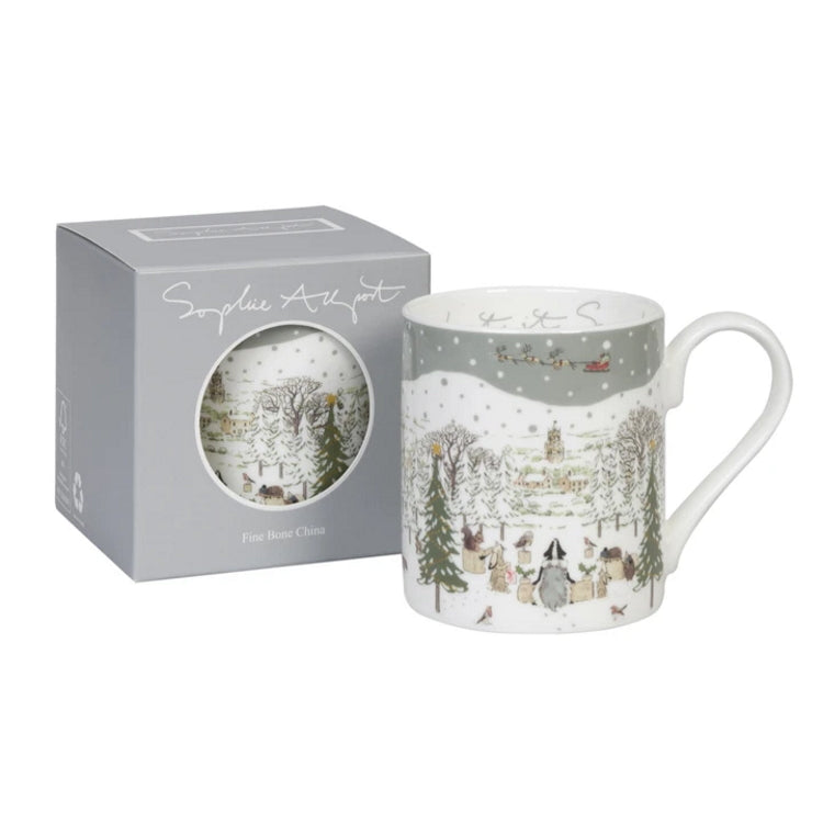 Sophie Allport Festive Forest Let It Snow Mug John Norris