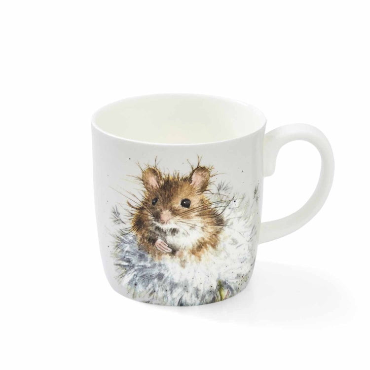 Wrendale Designs Coloured Collection Large Mug - Dandelion Mouse