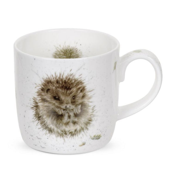 Royal Worcester Wrendale Fine Bone China Mug - Awakening Hedgehog