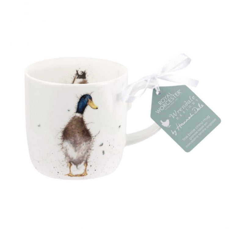 Royal Worcester Wrendale Fine Bone China Mug - Guard Duck