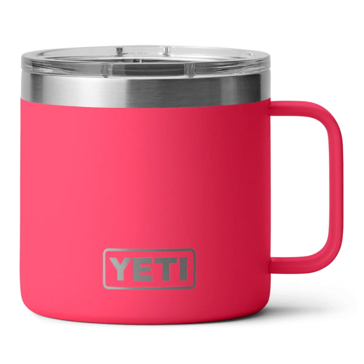 Yeti Rambler 14oz Insulated Mug - Bimini Pink