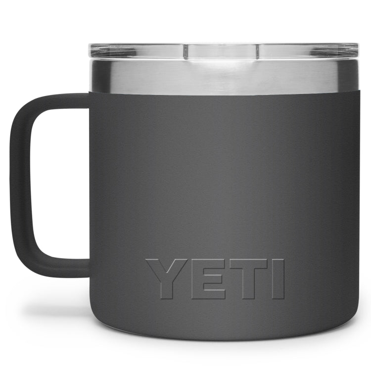 Yeti Rambler 14oz Insulated Mug - Charcoal