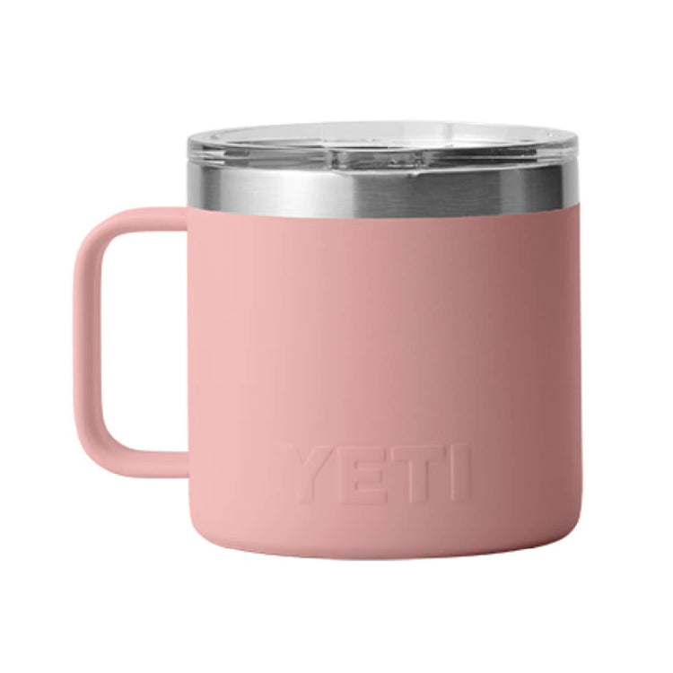 Yeti Rambler 14oz Insulated Mug - Sandstone Pink