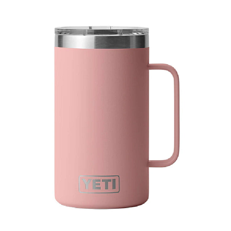 Yeti Rambler 24oz Insulated Mug - Sandstone Pink