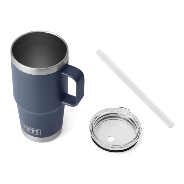 Yeti Rambler 25oz Straw Mug - Navy
