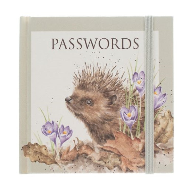 Wrendale Designs Hedgehog Password Notebook