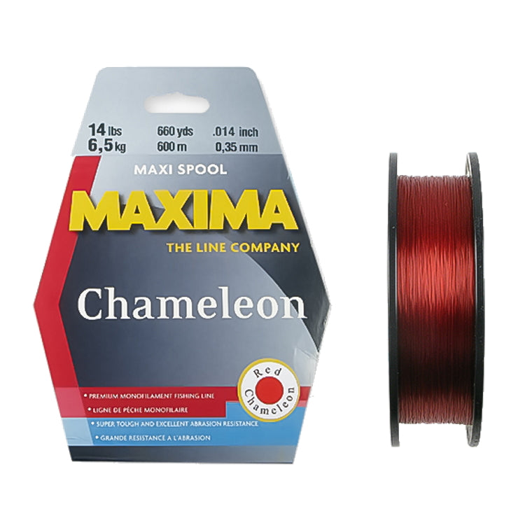 Maxima Nylon Chameleon 600m - Red