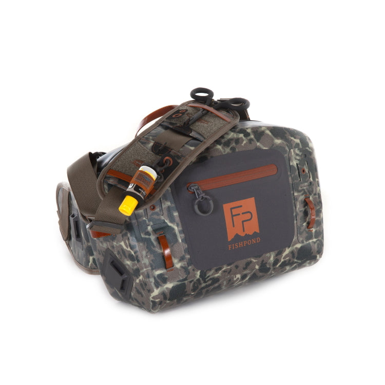 Fishpond Thunderhead Submersible Lumbar Pack - Eco Riverbed Camo - Accessories not included