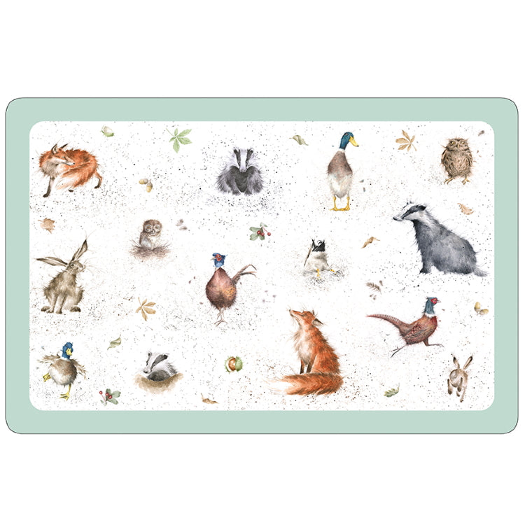 Pimpernel Wrendale Pet Placemat - Country Animals