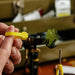 Loon Ergo Hackle Plier - Yellow