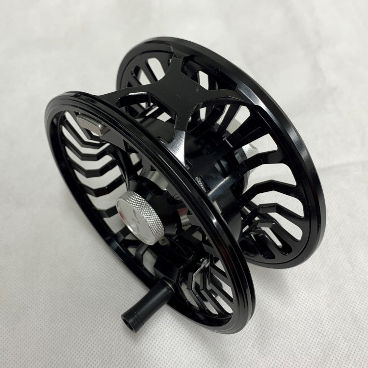 USED Guideline Halo Fly Reel Black Stealth 9/11 DH (109)
