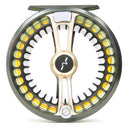 Guideline Fario LW Fly Reels - Dark Grey Green/Gold