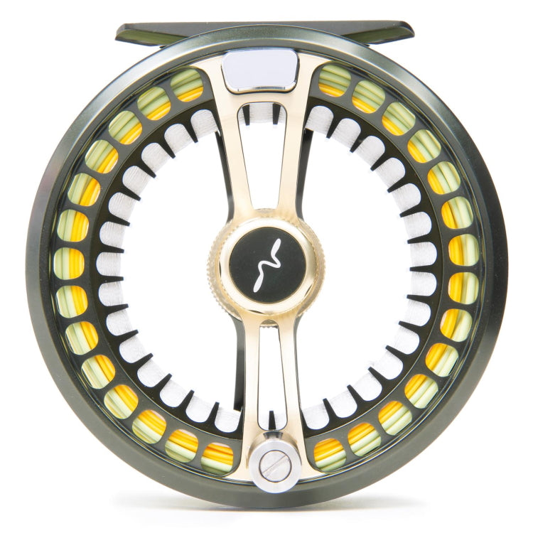 Guideline Fario LW Fly Reels - Dark Grey Green/Gold