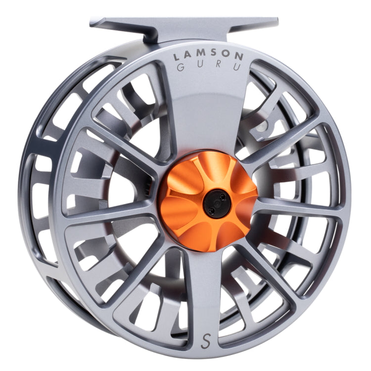 Lamson Guru S HD Fly Reel - 5+ - Blaze