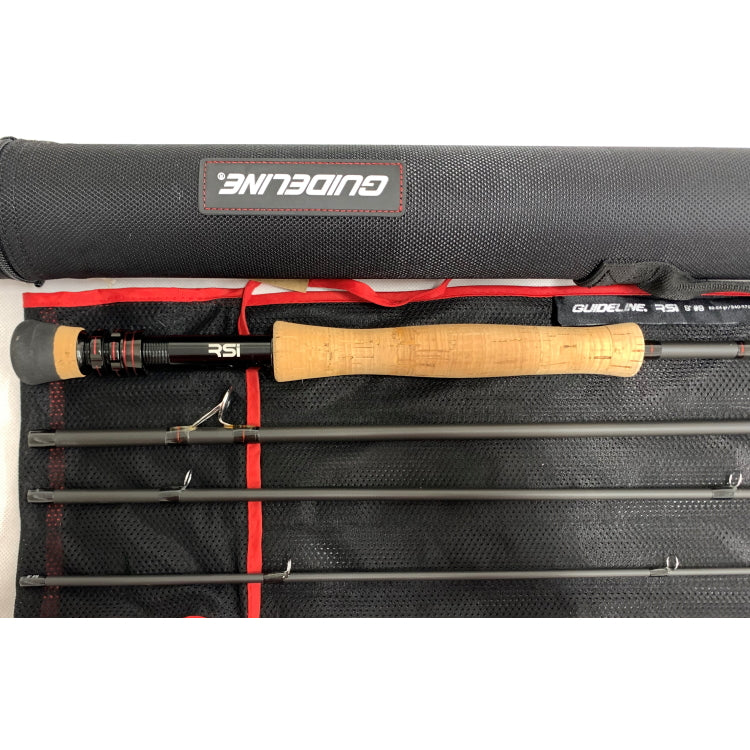 USED 9ft 0in Guideline RSi 9 Line 4 Piece Saltwater Fly Rod (819)