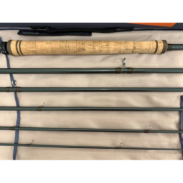 USED 13ft 9in Guideline LXi T-Pac 9/10 Line 6 Piece DH Salmon Fly Rod (046)