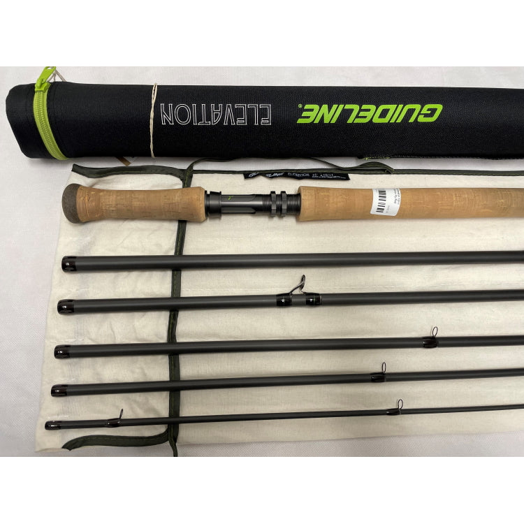USED 15ft 0in Guideline Elevation 10/11 Line 6 Piece DH Salmon Fly Rod (051)