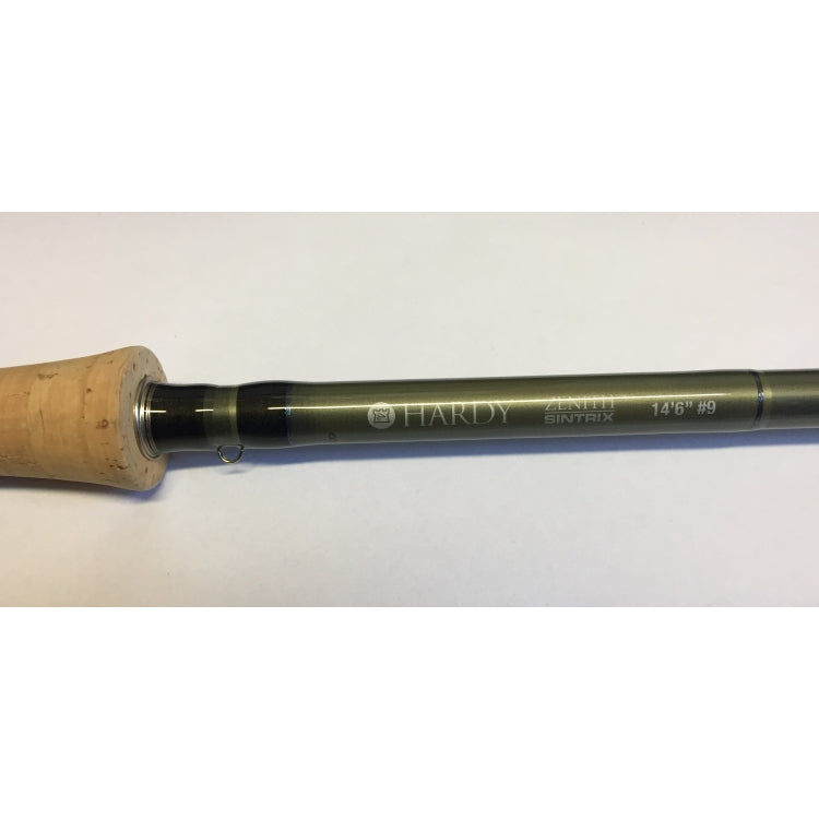 USED 14ft 6in Hardy Zenith Sintrix 9 Line 4pc DH Salmon Fly Rod (010)