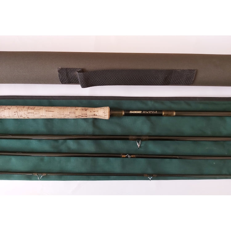 USED 16ft 1in Sage Graphite IV 10 Line 4 Piece DH Salmon Fly Rod (016)
