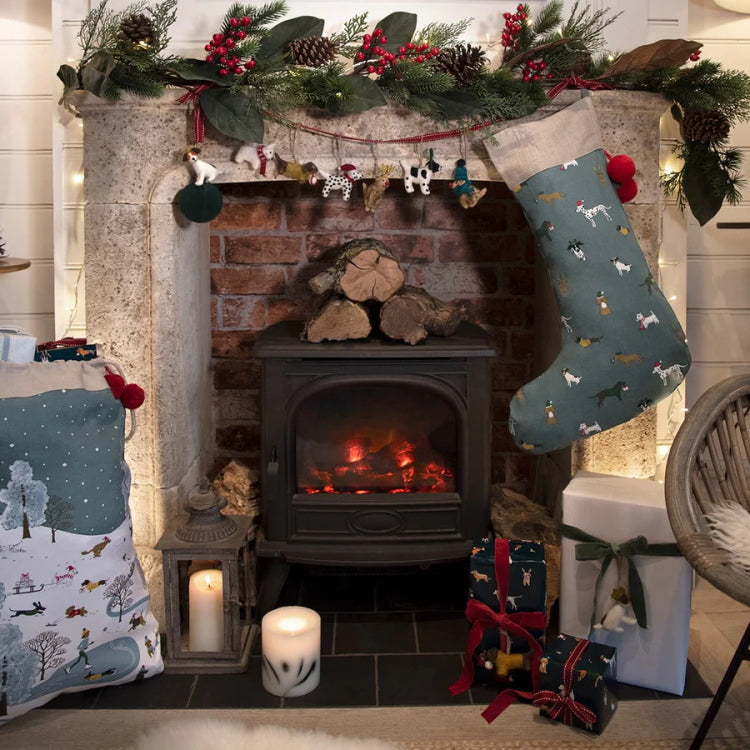 Sophie Allport Christmas Dogs Christmas Sack John Norris
