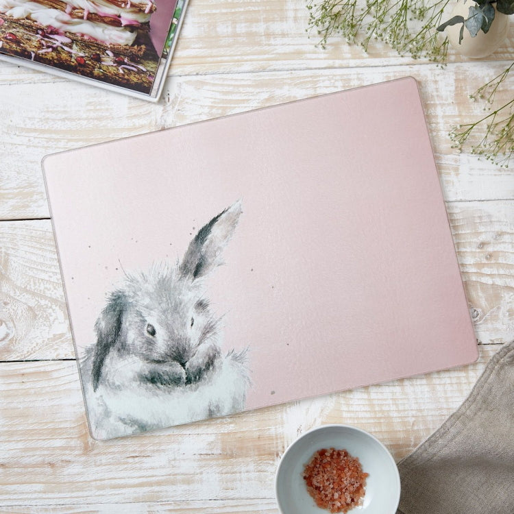 Wrendale Designs Coloured Collection Bathtime Rabbit Worktop Saver